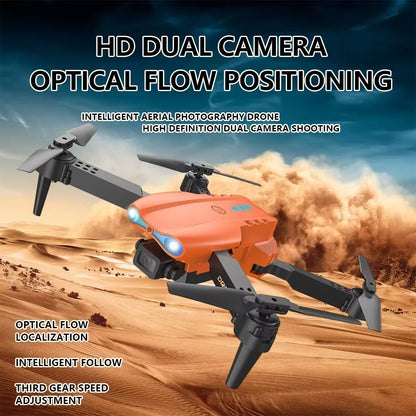 E99Pro Drone HD Professional 4K Drone Dual Camera WIFI Fpv Aircraft Quadcopte Obstacle Avoidance Aerial Photography Drone